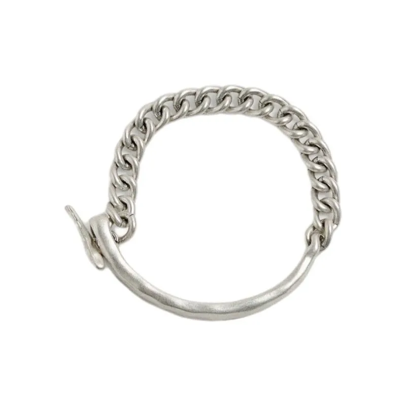 ZARA Metal Bracelets Men's Silver-0