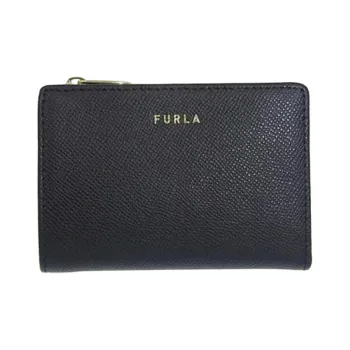 Furla Leather Wallet Women's Black