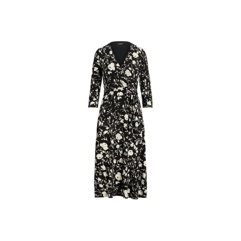 Polo Ralph Lauren SS24 Long-Sleeved Dresses Women's Multicolor-0