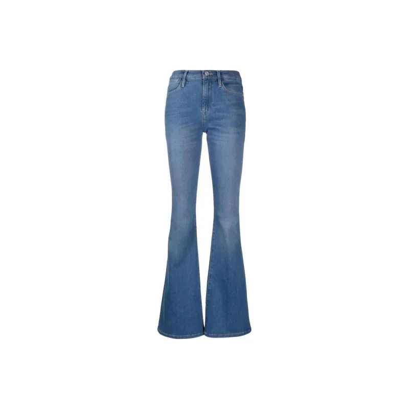 FRAME Le High Flared Jeans-0
