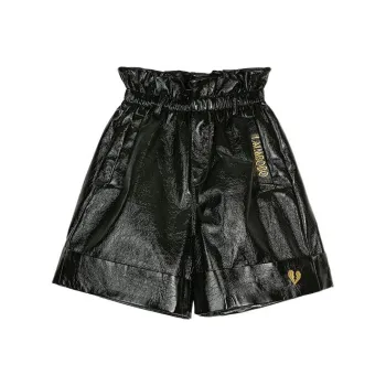 LALABOBO Casual Shorts Women's Black