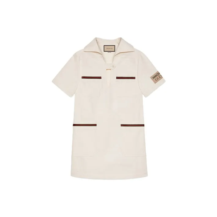 GUCCI Web stripe Trim Jersey Dress-0