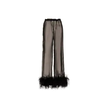 Oséree Sheer High Waist Pants