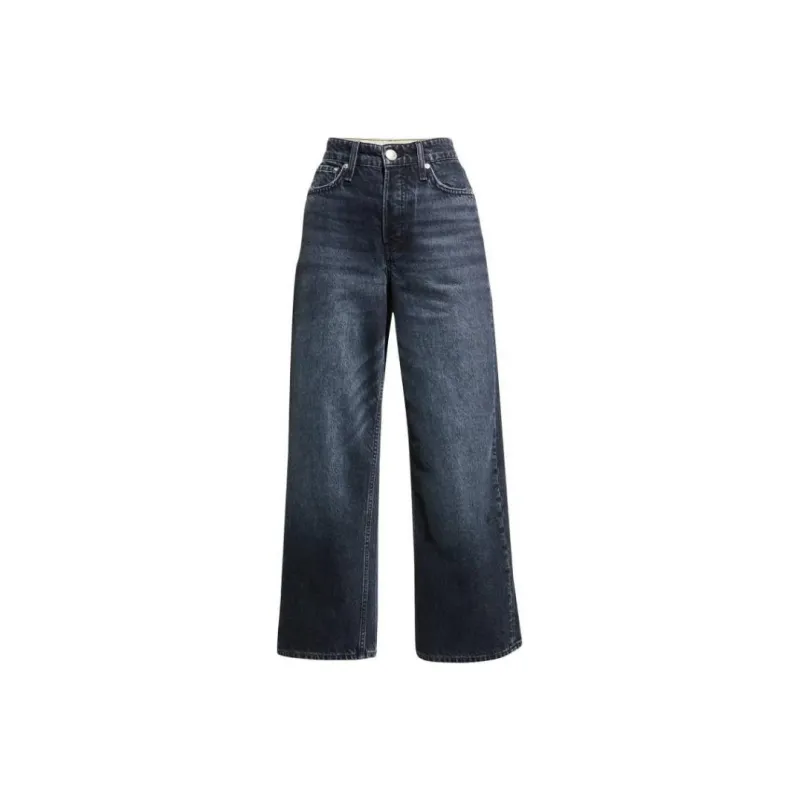 Rag & Bone Wide-leg Cropped Jeans-0
