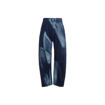 Yohji Yamamoto Spotted Gusset Wide leg Jeans