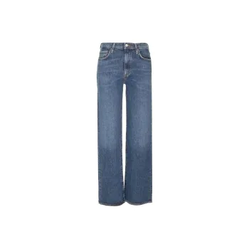 AGOLDE Harper Mid-Rise Straight-Leg Jeans