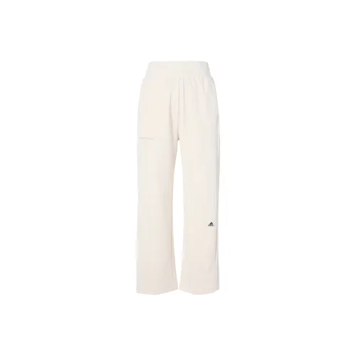 Adidas Lounge Knitted Sweatpants Women's White