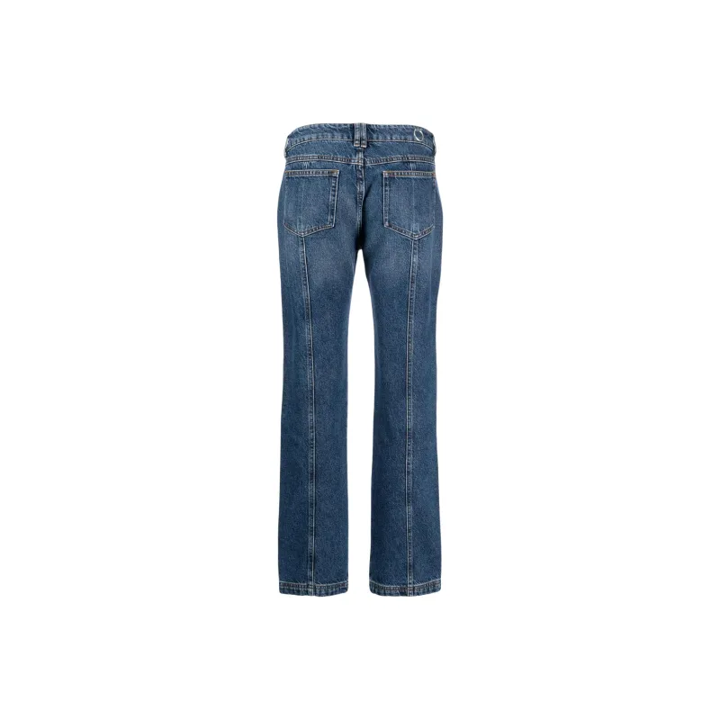 TRUSSARDI Mid rise Straight leg Jeans-1