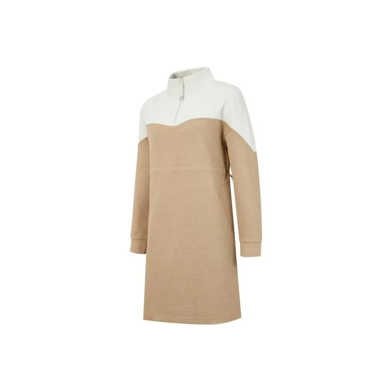 RAPIDO Long Sleeved Dresses Women's Beige-0