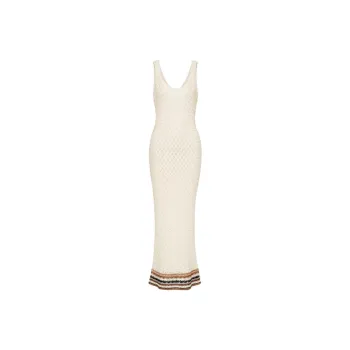 Valentino Slip Dresses Women's White