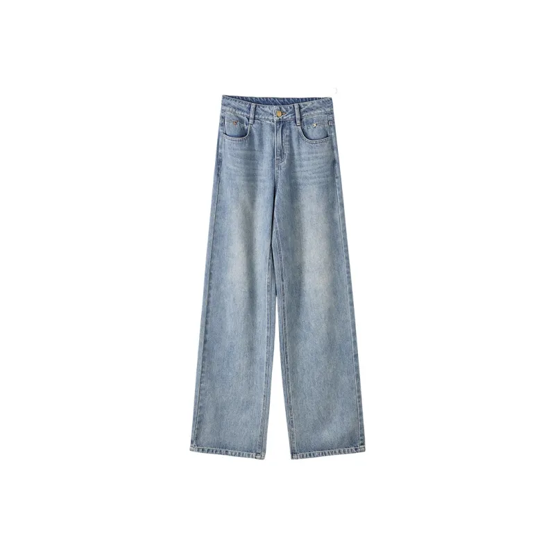 XIANGYING Jeans Women's Blue-0