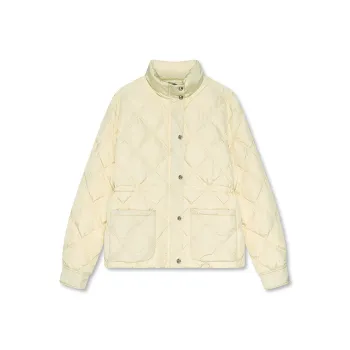 DKNY FW24 Puffer Jacket Women's Beige