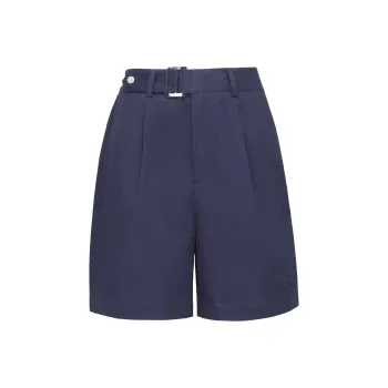 LI NING 1990 LADY L Series Casual Shorts Women's Dark Ship Blue