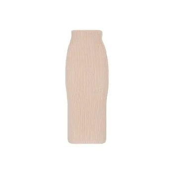 FENDI Knit Long Skirts Women's Pink