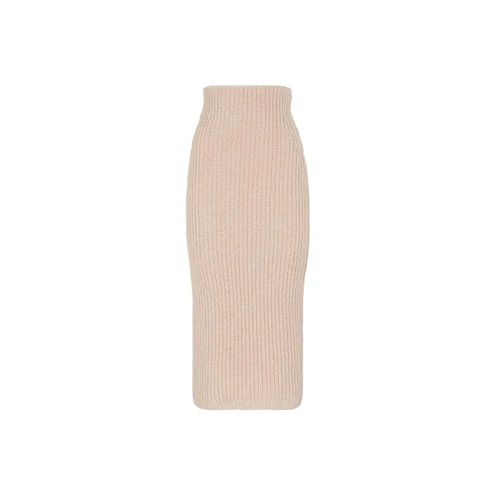 FENDI Knit Long Skirts Women's Pink-0