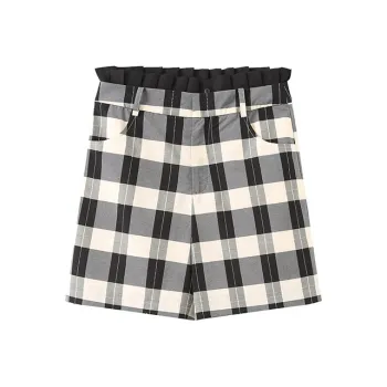 Cubic Casual Shorts Women's Black