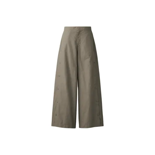 UNIQLO x Clare Waight Keller C Collection SS25 Casual Pants Women's Olive