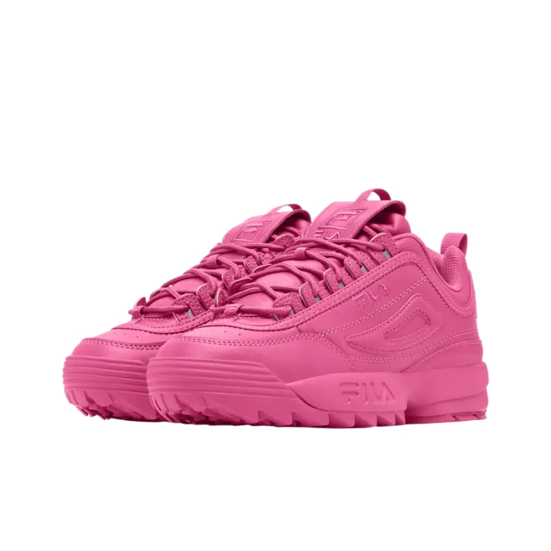 FILA Disruptor 2 Breathable Low Top Casual Shoes Women's Pink-2