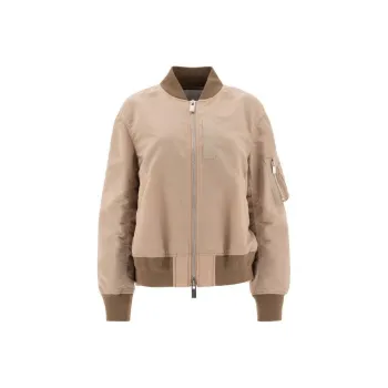 Sacai Nylon Twill Blouson 'Beige'