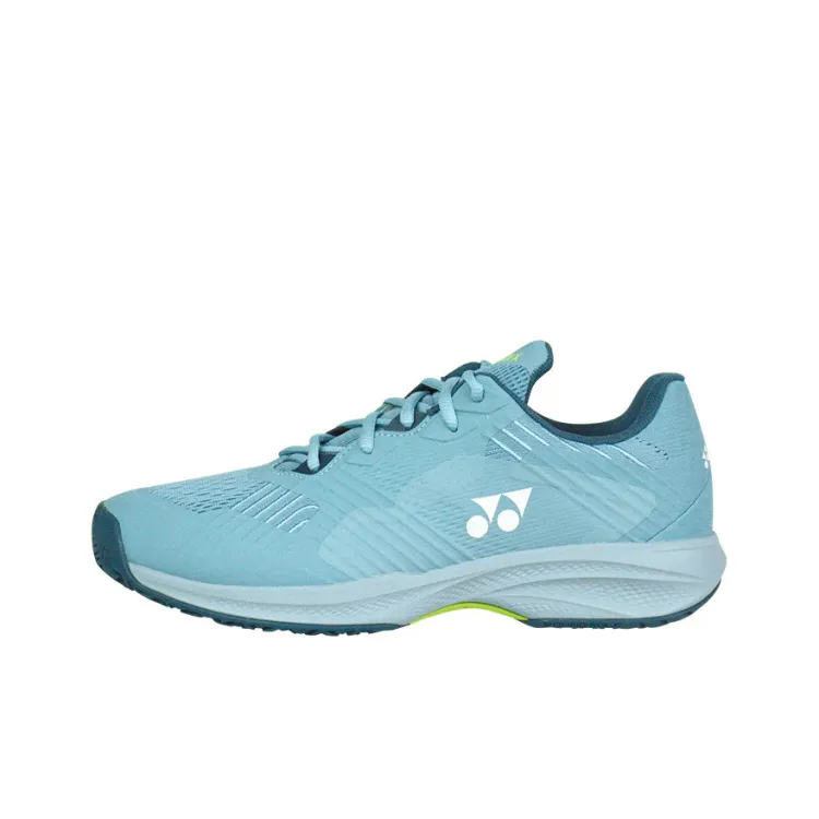 YONEX POWER CUSHION SONICAGE Anti Slip Wear Resistant Low Top Tennis Shoes Men's Gray Blue-0