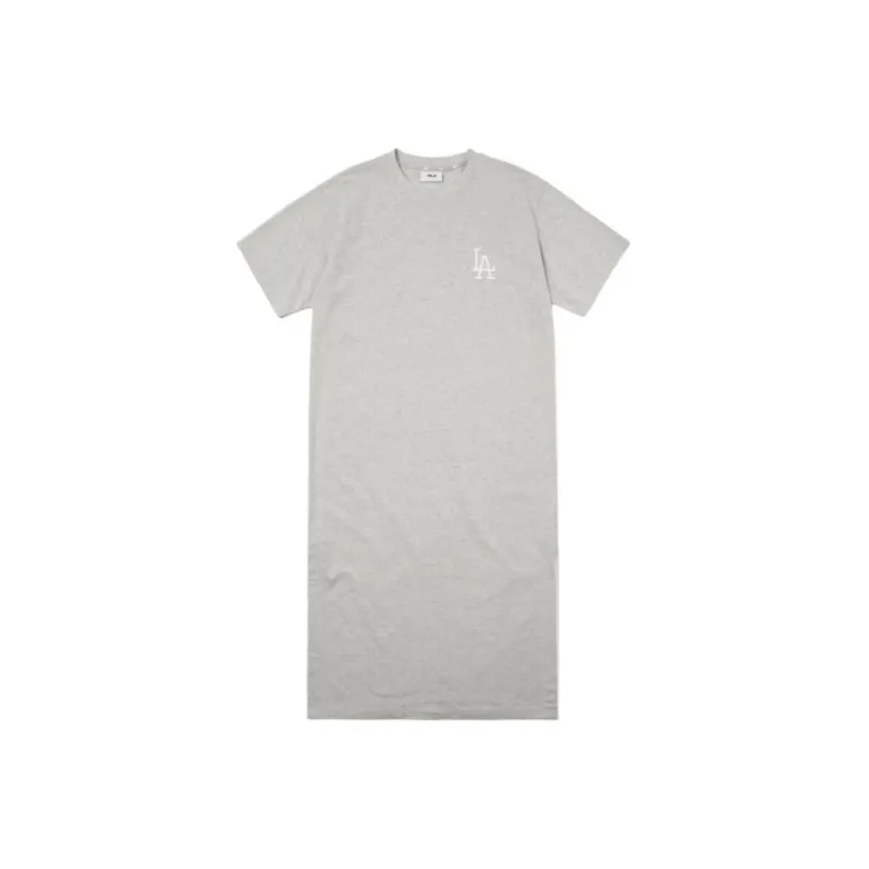 MLB Short Sleeved Dress Women's Gray-0