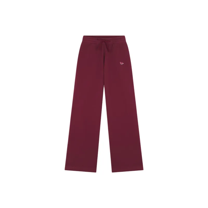 Maison Kitsune Logo Patch Pants-0