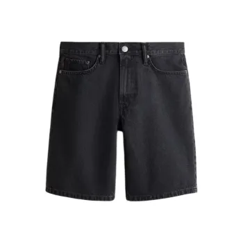 H&M Denim Shorts Men Black