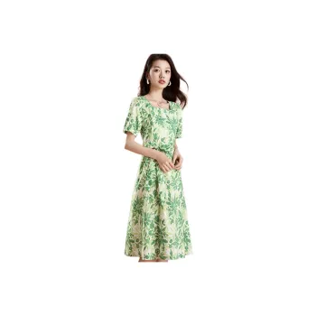 Mylan SS24 Short Sleeved Dresses Women's Green
