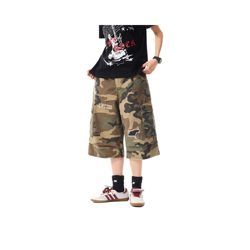 Chisportate Denim Shorts Unisex-2