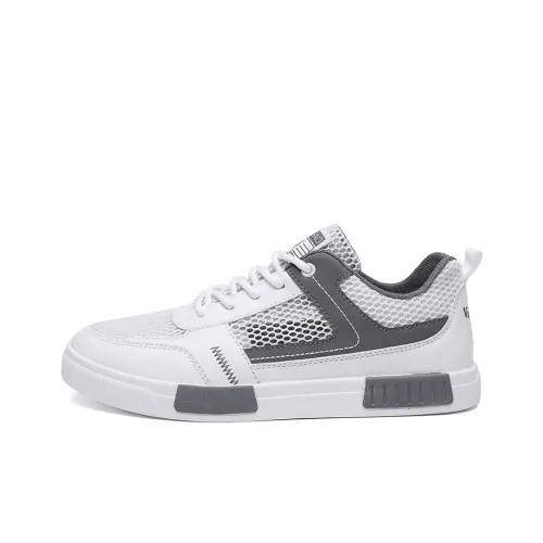 VANSSI Slip Resistant, Abrasion Resistant, Lightweight, Breathable Low Top Skateboard Shoes Men's