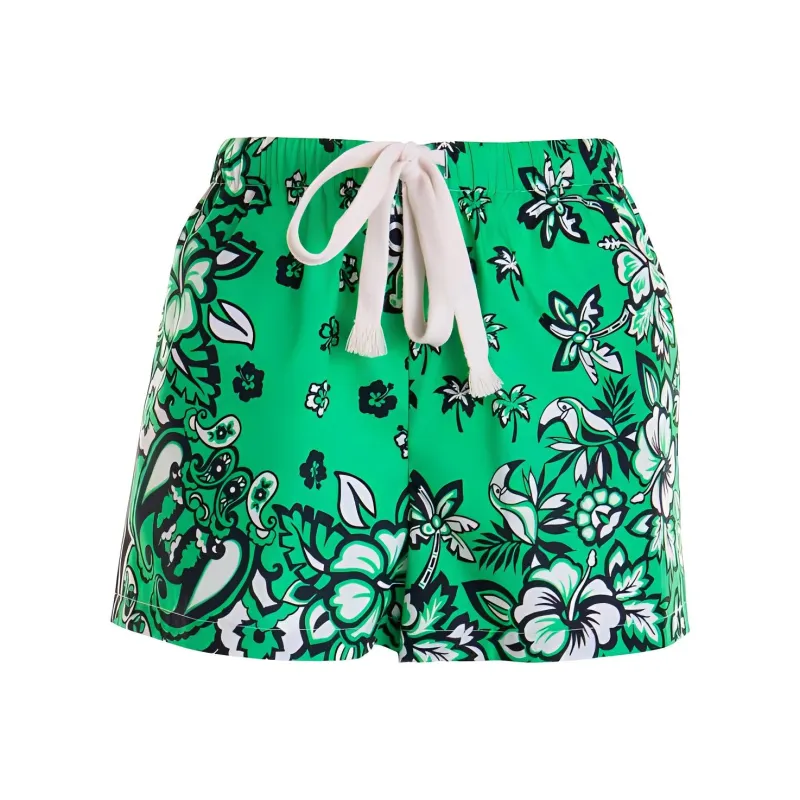 RED VALENTINO Casual Shorts Women's Green-0