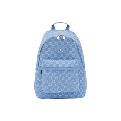 jordan Living Cotton Backpack Unisex Denim Blue