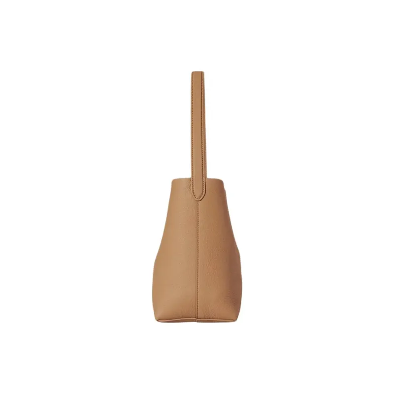 THE ROW N/S Park Grained Calfskin Tote Bag Shopping Bag Shoulder Bag Handbag Small Size Women's Cinnamon-2