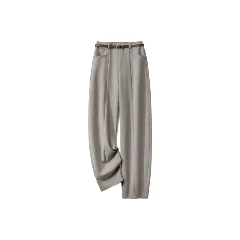 LUYOUYE Casual Pants Women's Flower Yarn Green-0