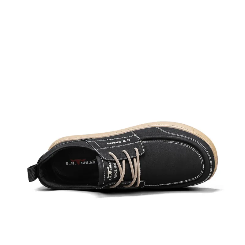 G.N.SHIJIA Cushioning, Slip Resistant, And Abrasion Resistant Low Top Casual Shoes Men's-18