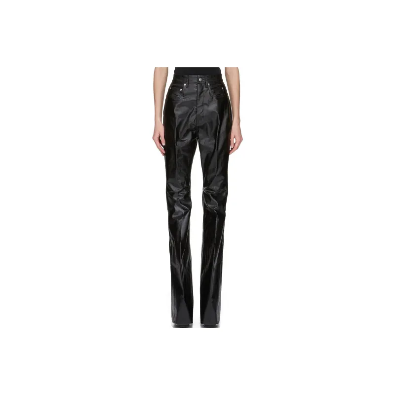 RICK OWENS Hollywood Bolan Bootcut Jeans-0