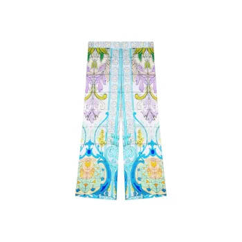 Maje Imprimé Mosaique print Straight leg Trousers