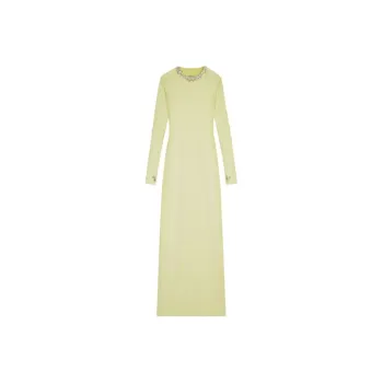 Givenchy Long-Sleeved Dresses Women's Lemon Yellow