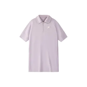 FILA FUSION LIFEFOB Collection Short Sleeved Dress Women's Bellringing Purple
