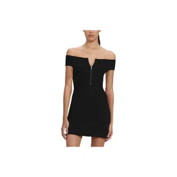 Self portrait FW22 Sleeveless Dress Women's Black
