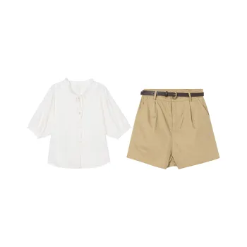QYPRF Shirt Matching Set Women's