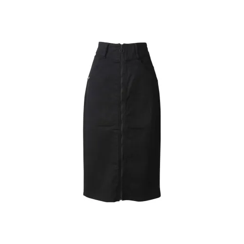 HYSTERIC GLAMOUR Denim Long Skirts Women's Black