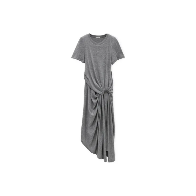 LOEWE Draped Midi Dress-0