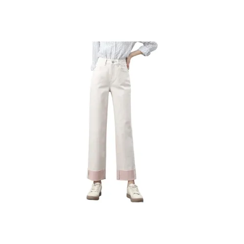 HIPPIEMISS Jeans Women's Ecru