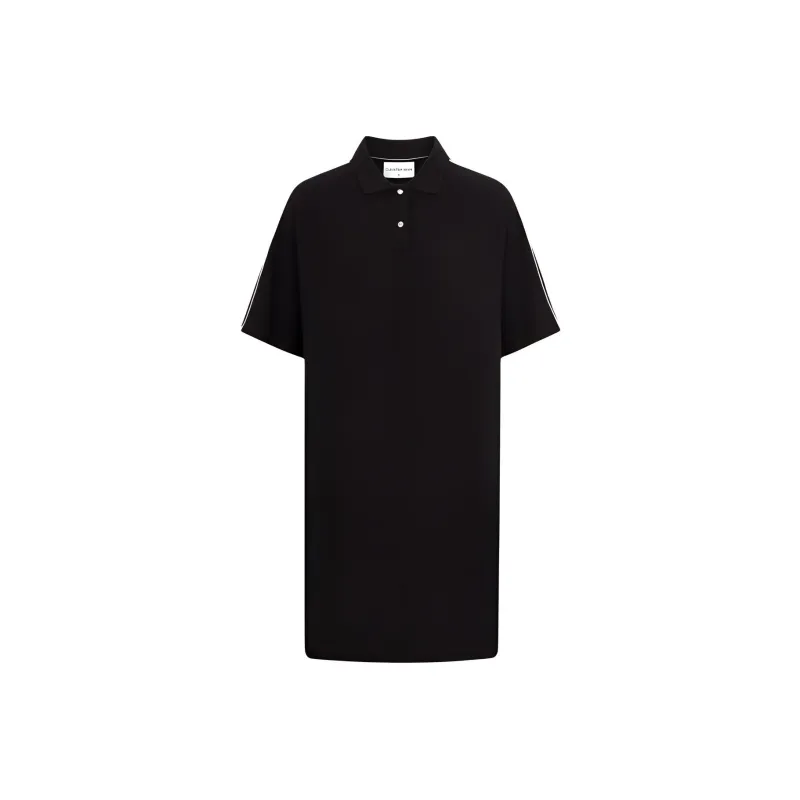 CK/Calvin Klein Short Sleeved Dress Women's Black-0