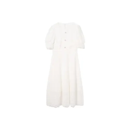 STEVE MADDEN Slip Dresses Women's White