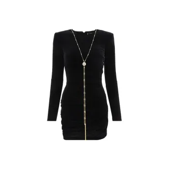 Elisabetta Franchi FW22 Dress Black