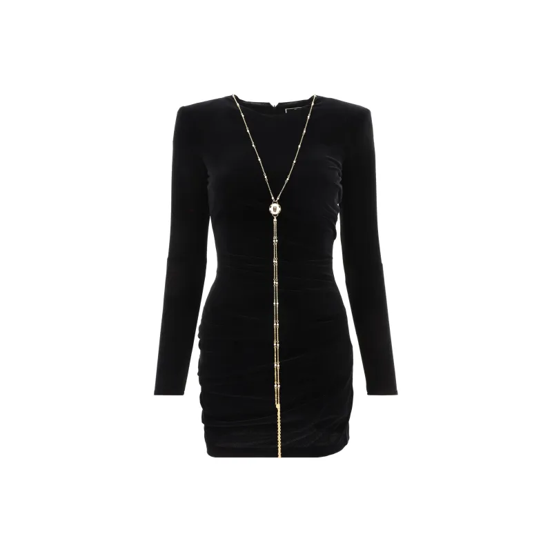 Elisabetta Franchi FW22 Dress Black-0