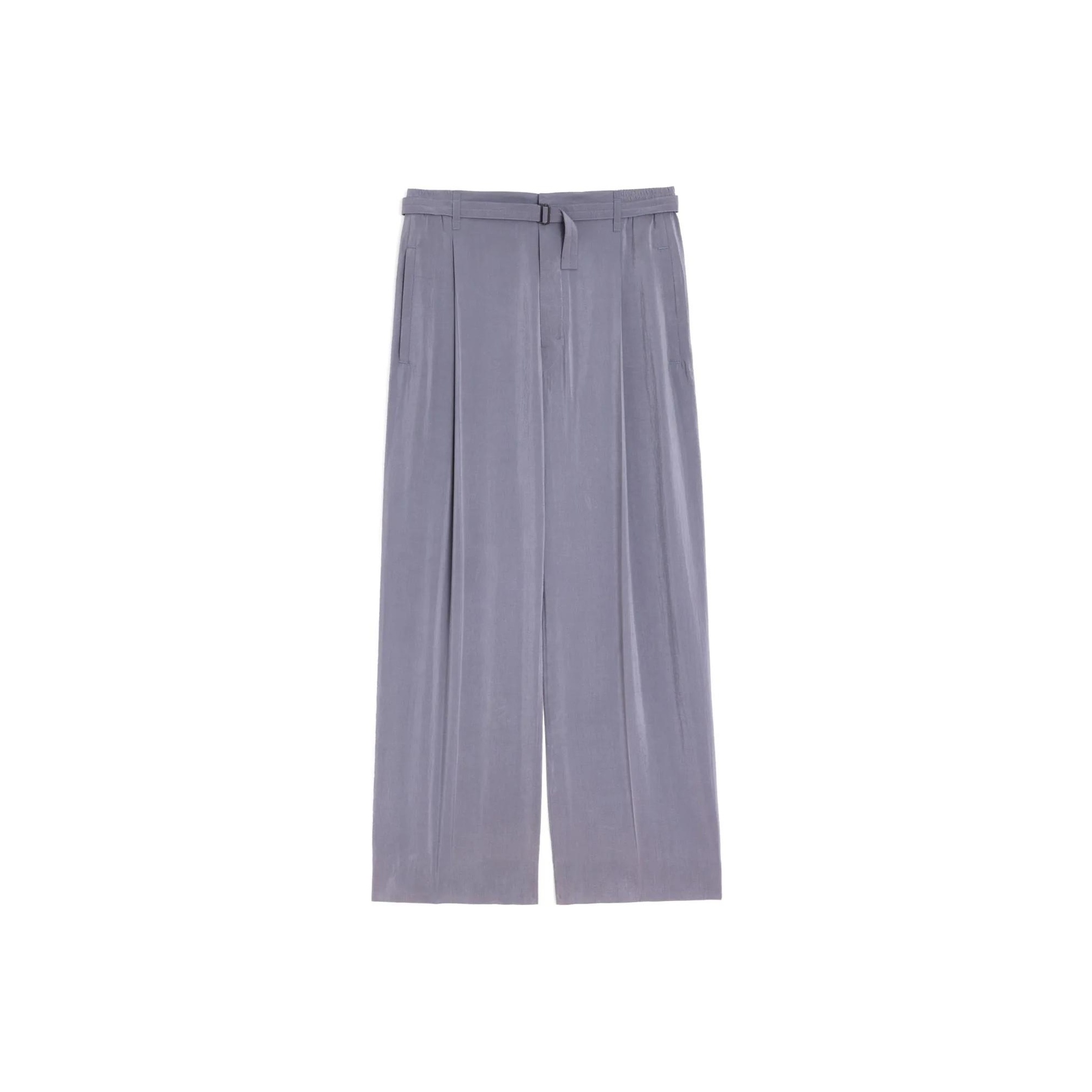 ◯関税送料込み ルメール ベルト付きズボン Lemaire Silk Belted Pants - POIZON