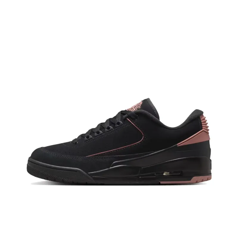 Jordan 2/3 Black Rust Pink-0